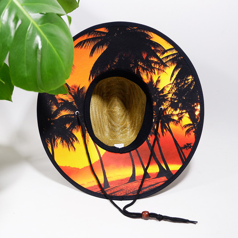 Beach Straw Lifeguard Sun Hat ၊