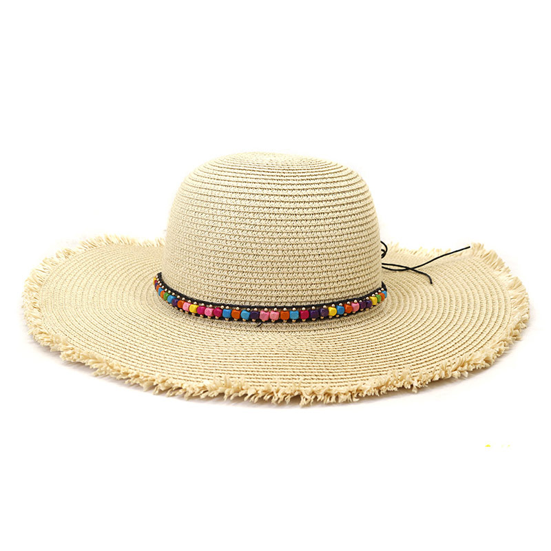 အမျိုးသမီးများအတွက် Summer Boho Style Cruise Sun Hat